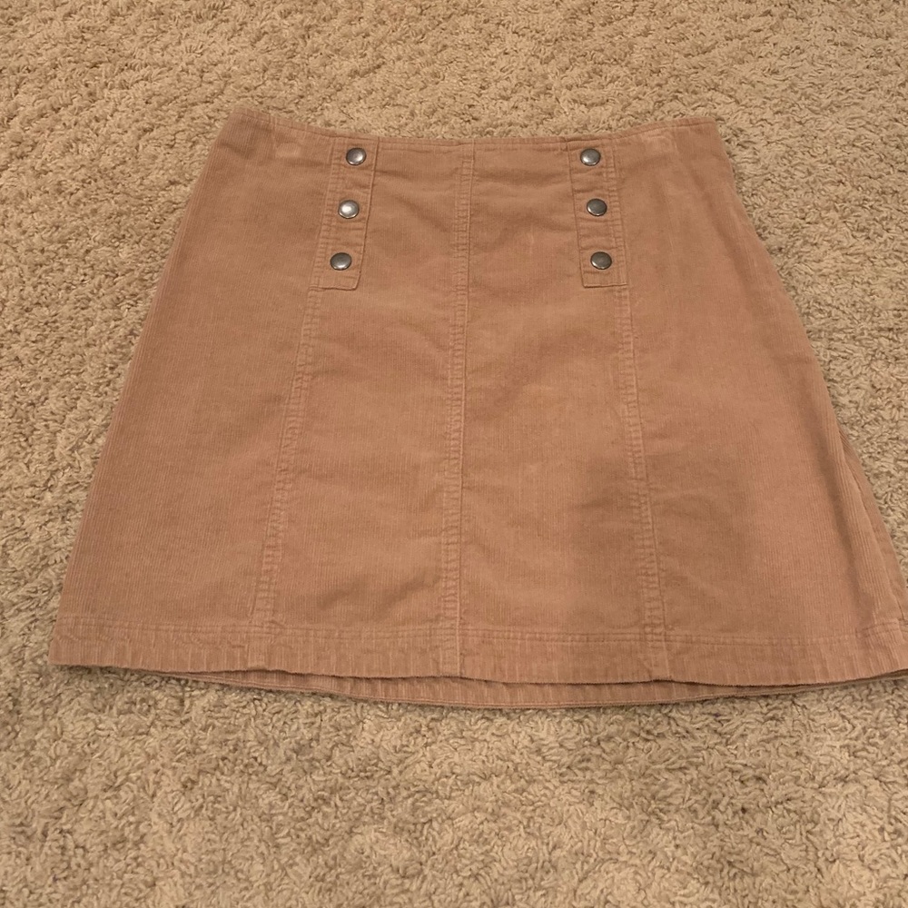 Hollister corduroy skirt